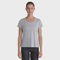Camiseta Mizuno Nirvana Feminina CINZA CLARO