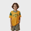 Camisa do Brasil Dengo Braziline Infantil AMARELO