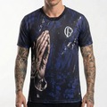 Camisa do Corinthians Surf Center Fé Masculina AZUL/PRETO