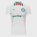 Camisa Palmeiras Puma II 2026 Torcedor Masculina BRANCO