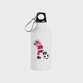 Garrafa Wood Red Bull Bragantino com Mosquetão - 420 ml BRANCO