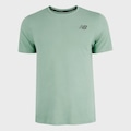 Camiseta New Balance Active Logo Masculina VERDE