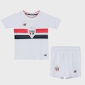 Kit New Balance São Paulo F.C. I 2026 Infantil BRANCO