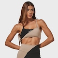 Top Vestem Bicolor Isis Feminino PRETO