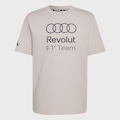 Camiseta adidas Audi Revolut F1 Team DNA Masculina CINZA CLA/BRANCO
