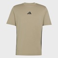 Camiseta adidas Essentials Três Listras Masculina AMARELO