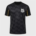 Camiseta Santos Braziline Somar Masculina PRETO