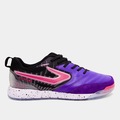 Chuteira Futsal Adulto Topper Lethal ROXO/ROSA
