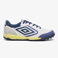 Chuteira Society Adulto Umbro Pro Challenge Uptake BRANCO/AZUL