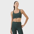 Top Colcci Sport Active Com Faixa De Sustentação - Feminino VERDE ESCURO
