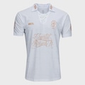 Camisa Polo Santos Wanted Orgulho da Baixada Masculino BRANCO