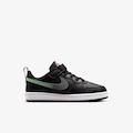 Tênis Infantil Nike Court Borough Low Fade PRETO