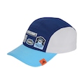 Boné Infantil adidas Minecraft Aba Curva CINZA/AZUL ESC