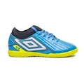 Chuteira de Futsal Infantil Umbro Ux Indoor AZUL/VERDE