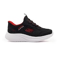 Tênis Casual Skechers Slip-ins Bounder Pro Infantil PRETO