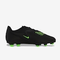 Chuteira de Campo Infantil Nike Phantom 6 Club Low PRETO/VERDE