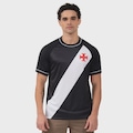 Camiseta Braziline Vasco - Masculino PRETO