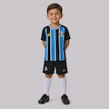 Kit Infantil New Balance Grêmio I 2026 PRETO