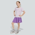 Conjunto adidas LG Glam Infantil ROXO
