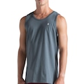 Camiseta Regata Volcom Stone Blanks Masculina CINZA ESCURO