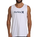 Camiseta Regata Hurley O&O Solid Masculina BRANCO