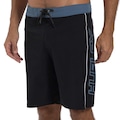 Bermuda Hurley Side Nine Nine Masculina PRETO