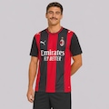 Camiseta Puma AC Milan I 2027 Masculina PRETO