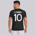 Camisa Internacional Goldy Preta 10 A. Patrick FutFanatics Masculina PRETO