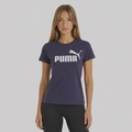 Camiseta Puma Ess No 1 Logo Feminina ROXO