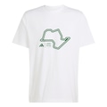 Camiseta adidas Audi Revolut F1 Team Graphic II Masculina BRANCO