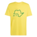 Camiseta adidas Audi Revolut F1 Team Graphic II Masculina AMARELO