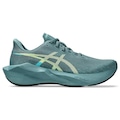 Tênis Masculino Asics Novablast 6 VERDE/AMARELO