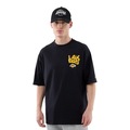 Camiseta New Era Player Los Angeles Lakers Masculina PRETO