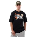 Camiseta New Era Regular New York Mets Masculina PRETO