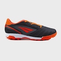 Chuteira Society Adulto Penalty Brasil 70 Y-1 PRETO/LARANJA
