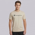 Camiseta Champion Athletic MC Stone Script Masculina MARROM