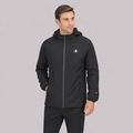 Jaqueta Champion Tech Logo Masculina PRETO