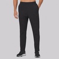 Calça Champion Tech Diagonal Zip Logo Masculina PRETO