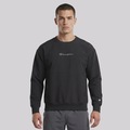Blusão de Moletom Champion Tech Crewneck Mini Script Logo Masculino PRETO