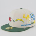 Boné New Era NFL Game 5950 Chargers x Chiefs CINZA