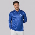 Camisa do Cruzeiro Retrô 1993 Manga Longa Masculina AZUL ESCURO