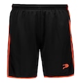 Calção Placar Tarumã  Masculino PRETO/VERMELHO