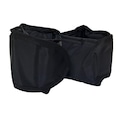 Tornozeleira Caneleira de Peso Hidrolight 1,5KG Par Unissex PRETO