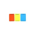 Cartao De Arbitro Futsal Poker Pvc VERMELHO/AMARELO