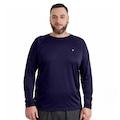 Camisa Térmica Poker Skin Big Size Manga Longa Masculina AZUL