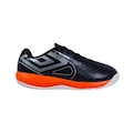 Chuteira de Futsal Infantil Umbro Pro 5 Jr PRETO/LARANJA