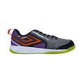 Chuteira de Futsal Adulta Umbro Pro 5 Bump Club CINZA/PRETO