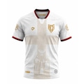 Camisa do Atlético Goianiense 2026 Dragão Divino Pai Santo Jogador Masculina BRANCO