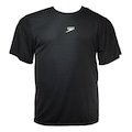 Camiseta Speedo Essential Interlock Plus Size Masculina PRETO