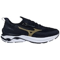 Tenis Mizuno Wave Mirai 8 Masculino PRETO/AMARELO
